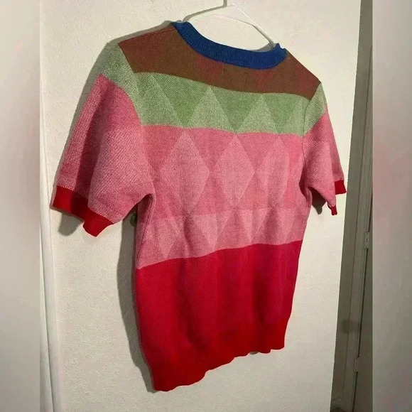 ModCloth Pepaloves Kimmy Gibbler Fuller House Pom Pom Sweater Size Medium - Picture 9 of 10